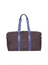 BRICS | Reisetasche X-Travel 55cm Flower Fiori | braun