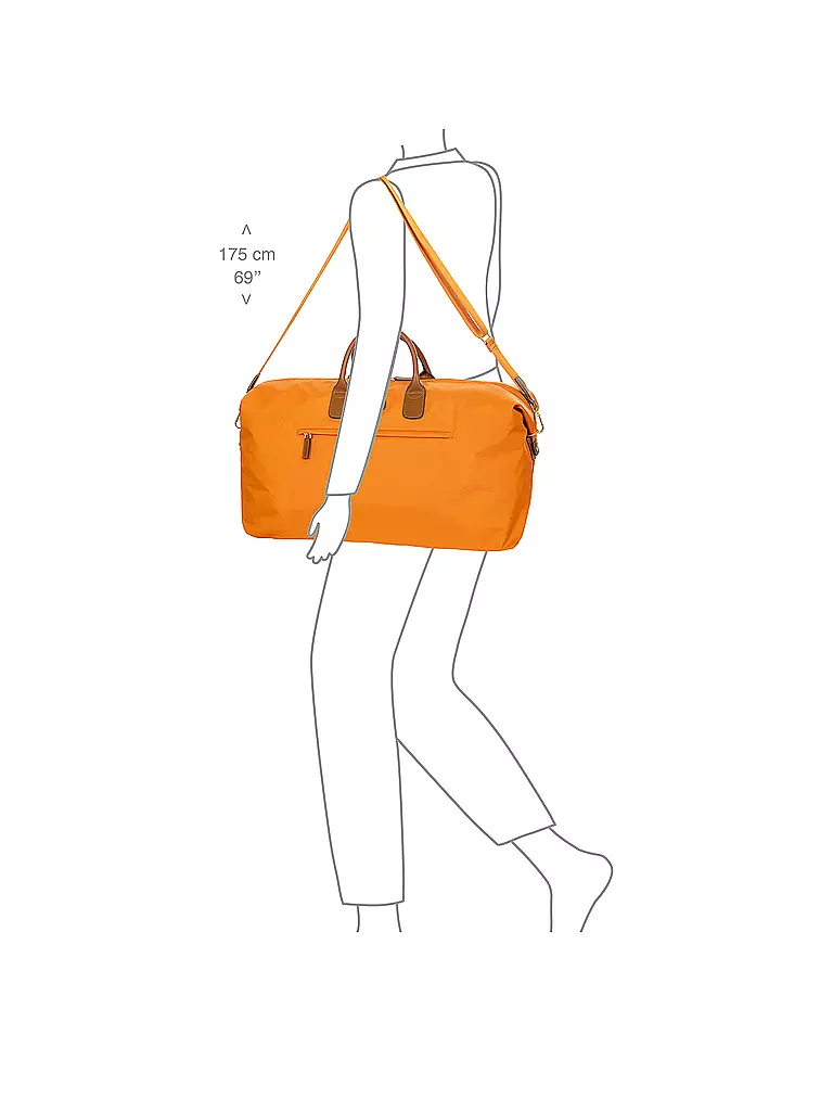 BRICS | Reisetasche X-Travel 55cm Sunset | orange