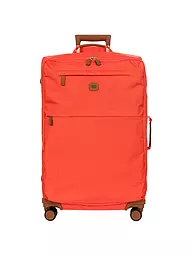 BRICS | Trolley weich X-TRAVEL 71cm Black | orange