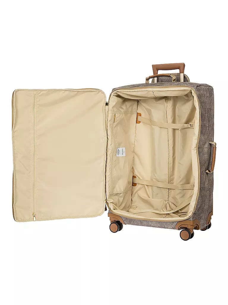 BRICS | Trolley weich X-TRAVEL 71cm Wool Nut | Hellbraun