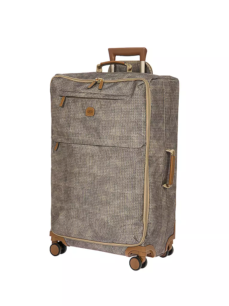 BRICS | Trolley weich X-TRAVEL 71cm Wool Nut | Hellbraun