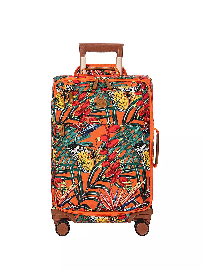 BRICS | Trolley X Travel 55cm Orange Butterfly | bunt