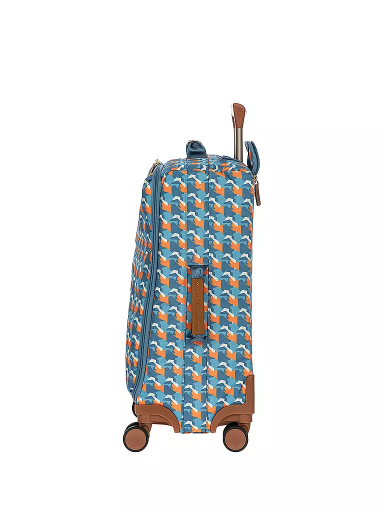 BRICS | Trolley X Travel 55cm Tropical Camou | blau