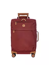 BRICS | Trolley X Travel 55cm Brown | dunkelrot