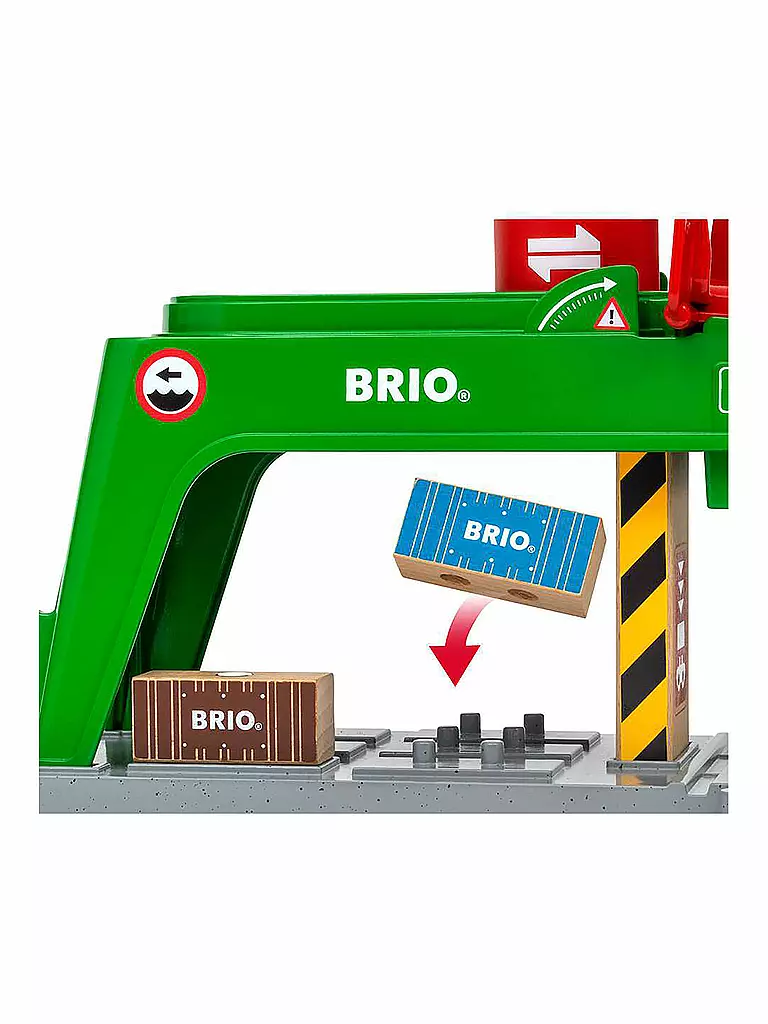 BRIO | Bahn Verlade Terminal | keine Farbe
