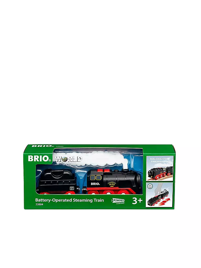 BRIO | Batterie-Dampflock mit Wassertank | keine Farbe
