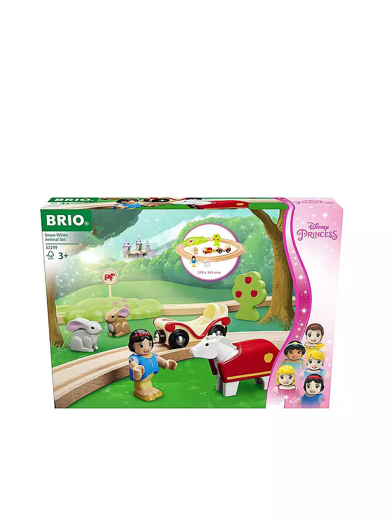 BRIO | Disney Princess 32299 Schneewittchen Eisenbahn-Set | keine Farbe