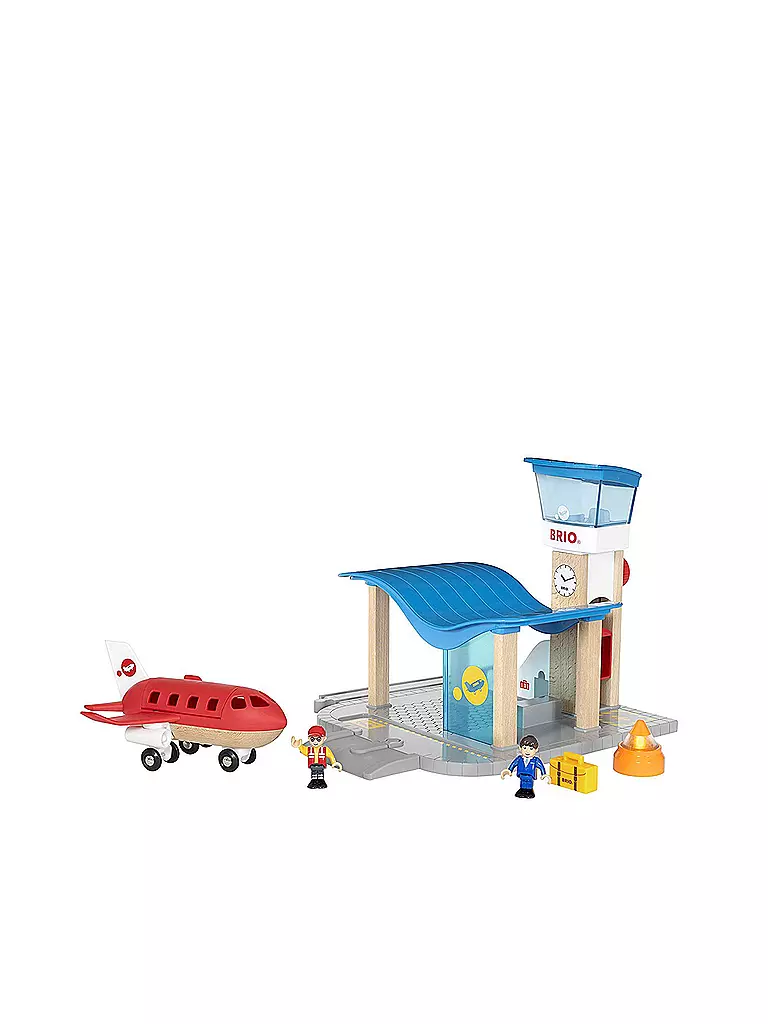 BRIO | Flughafen mit Tower 33883 | transparent