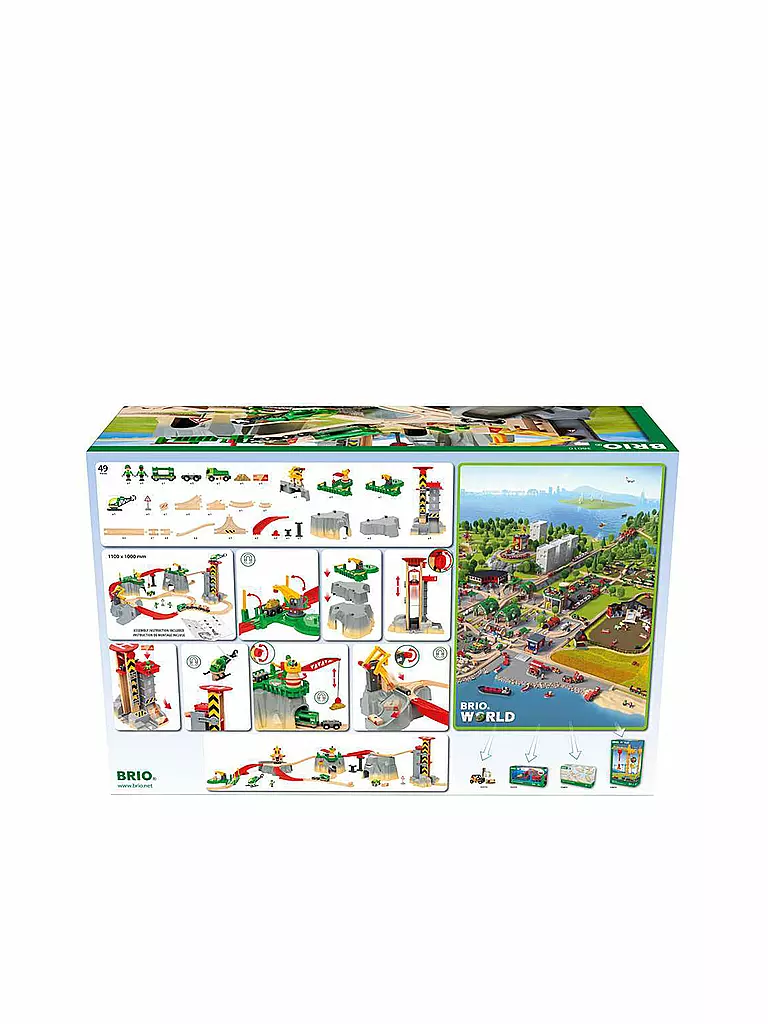 BRIO | Gebirgs-Frachten Set Deluxe | keine Farbe