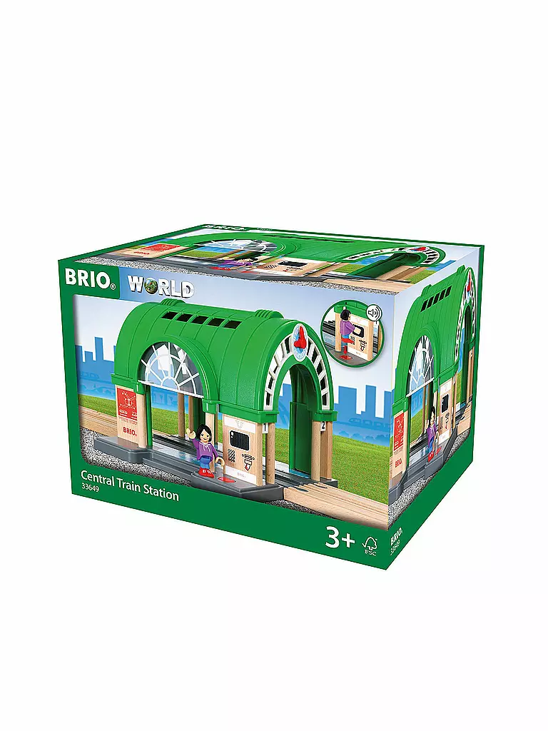 BRIO | Hauptbahnhof mit Ticketautomat | keine Farbe