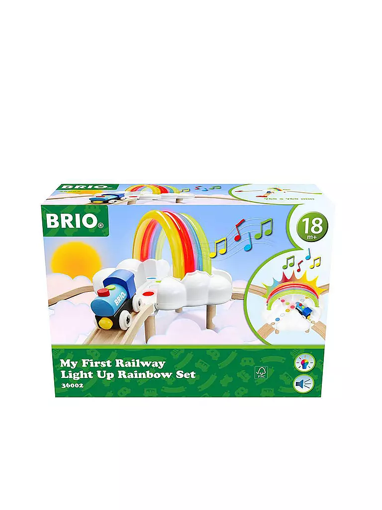 BRIO | Mein erstes Bahn Regenbogen Set | keine Farbe