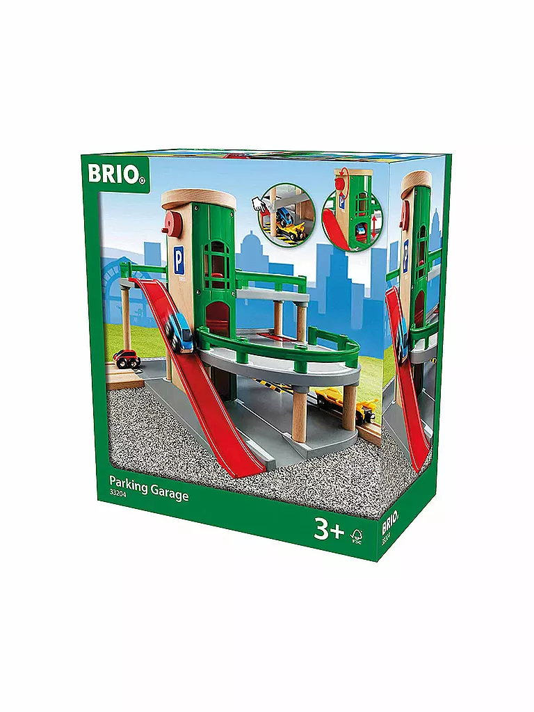 BRIO | Parkhaus Straßen und Schienen | keine Farbe