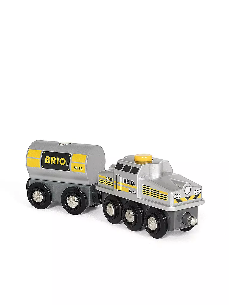 BRIO | Silberner Frachtzug 33500 | transparent