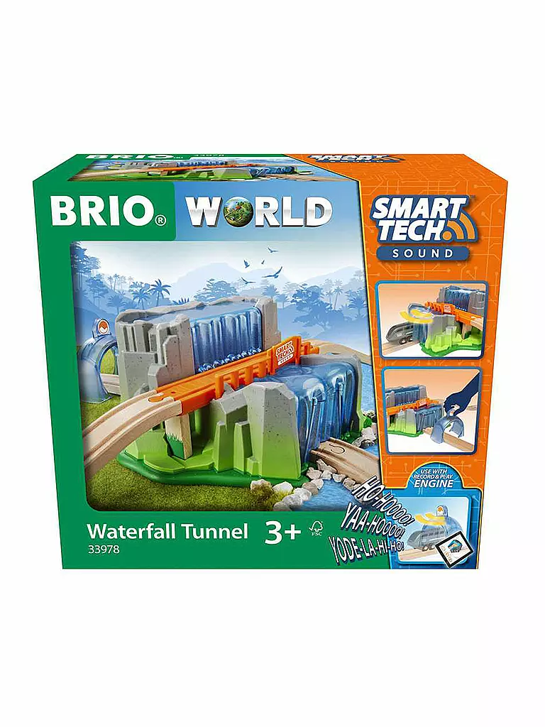 BRIO | Smart Tech Sound Wasserfall-Tunnel | keine Farbe