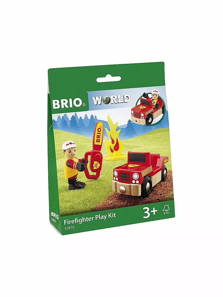 BRIO | Spielpäckchen Feuerwehr 33876 | transparent
