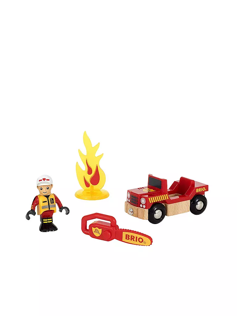 BRIO | Spielpäckchen Feuerwehr 33876 | transparent