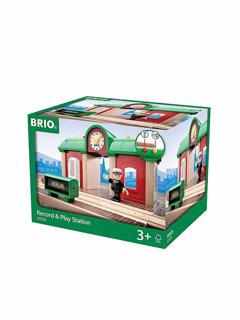 BRIO | Sprechender Bahnhof | keine Farbe