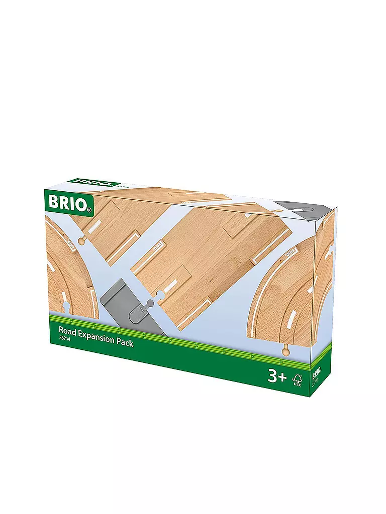 BRIO | Straßen Erweiterungs-Set | transparent