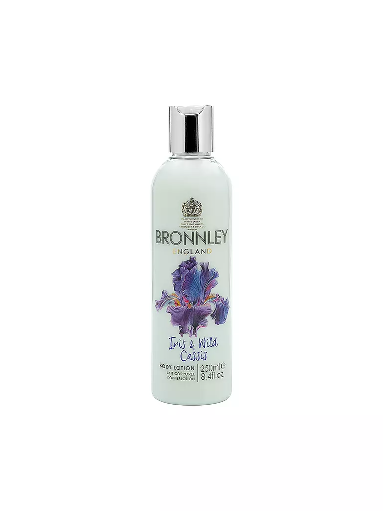 BRONNLEY | Body Lotion "Iris & Wild Cassis" 250ml | transparent