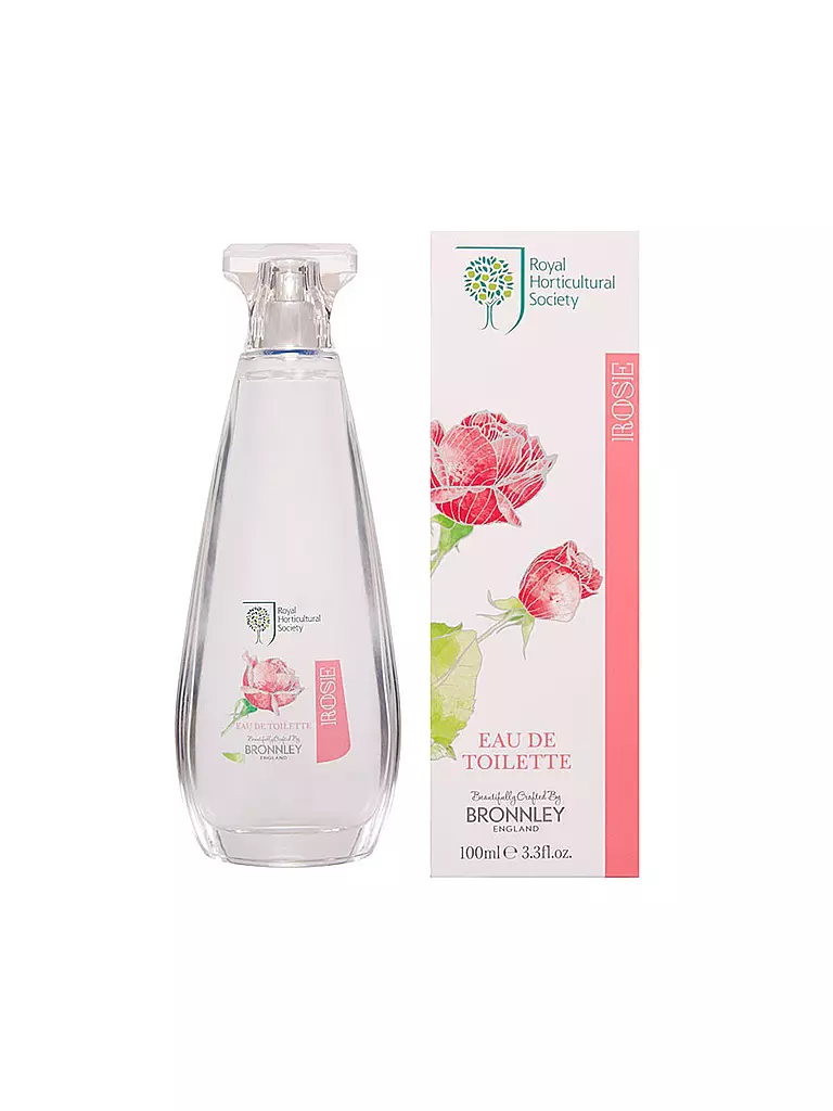 BRONNLEY | Eau de Toilette "Rose" 100ml | transparent