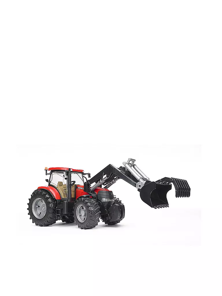 BRUDER | Case CVX 230 Traktor mit Frontlader  | transparent