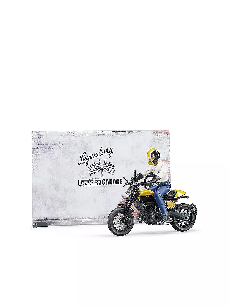 BRUDER | Motorradwerkstatt Scrambler Ducati Full Throttle 6 62102 | bunt