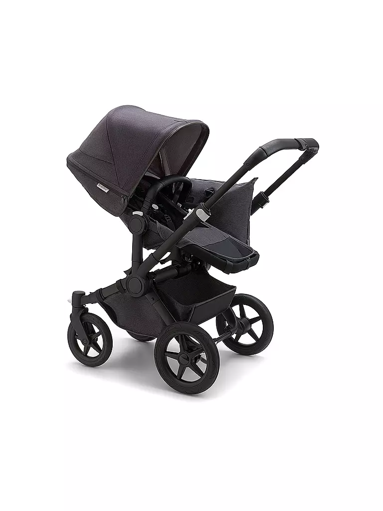 BUGABOO | Donkey 5 Mineral Mono Kinderwagen Set Komplett Schwarz / Schwarz | schwarz