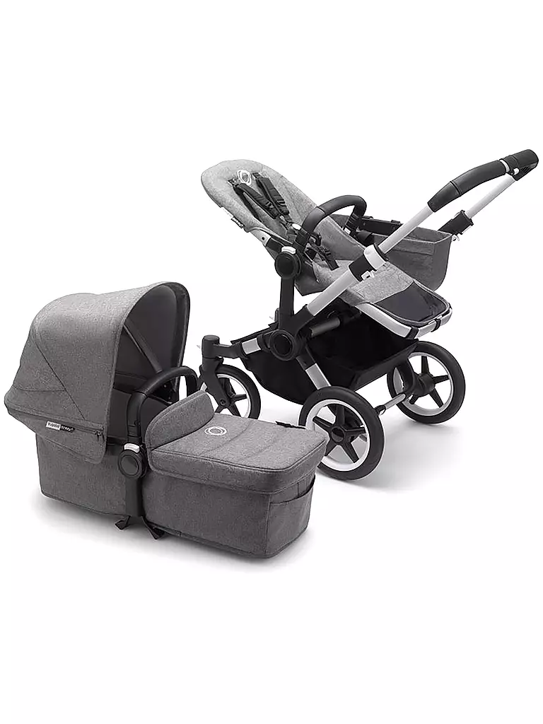 BUGABOO | Kombikinderwagen Donkey 3 Mono komplett | grau
