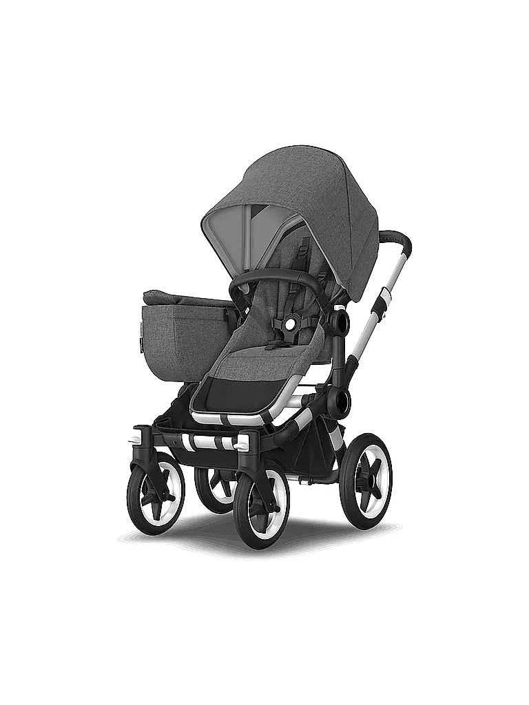 BUGABOO | Kombikinderwagen Donkey 3 Mono komplett | grau