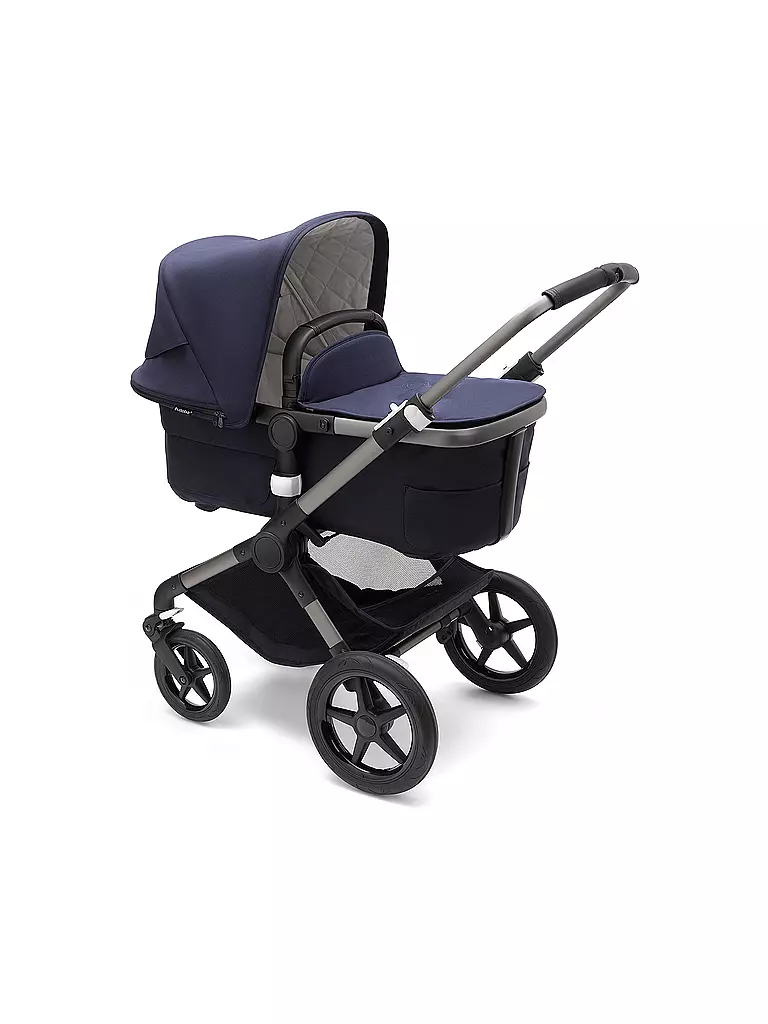 BUGABOO | Kombikinderwagen Fox3 Classic Komplett Set Graphit / Marine | blau