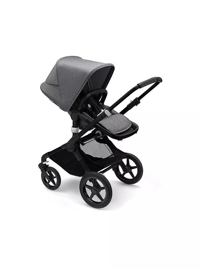 BUGABOO | Kombikinderwagen Fox3 Komplett Set Schwarz / Grau | grau