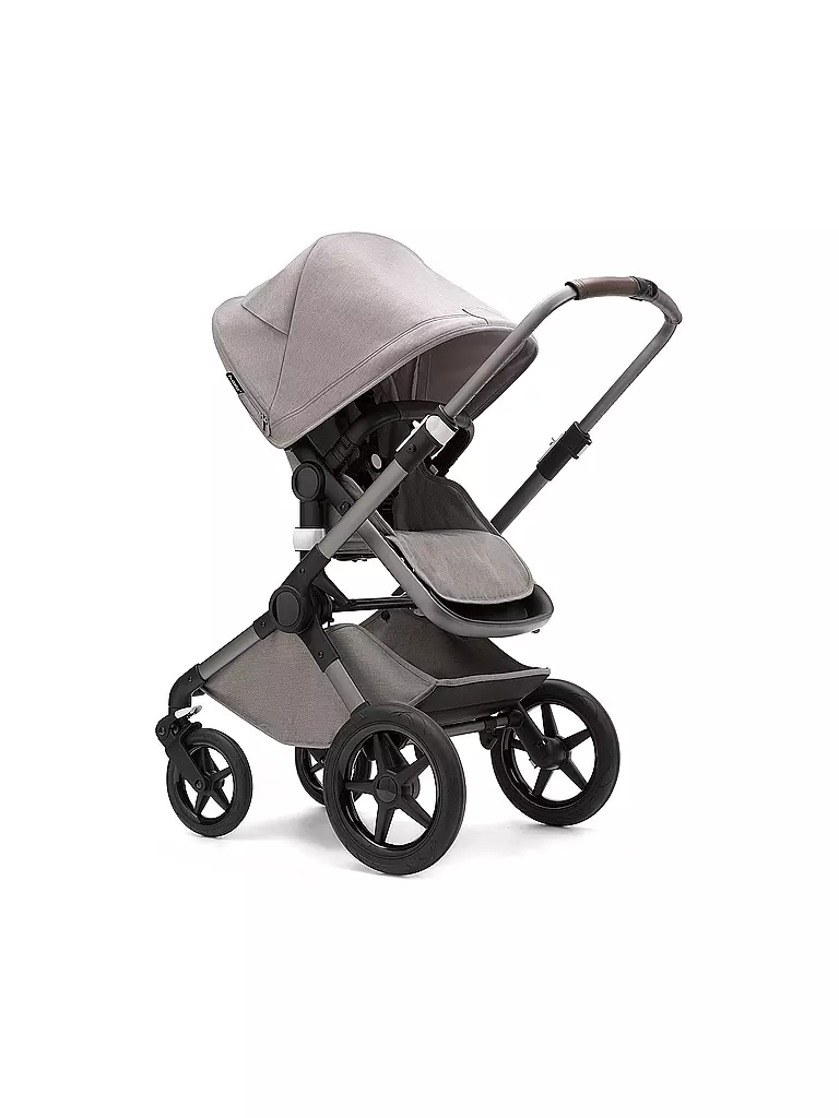 BUGABOO | Kombikinderwagen Fox3 Mineral Komplett Set Graphit / Hellgrau | grau