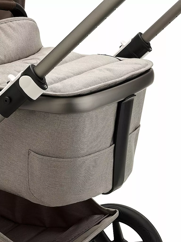 BUGABOO | Kombikinderwagen Fox3 Mineral Komplett Set Graphit / Hellgrau | grau