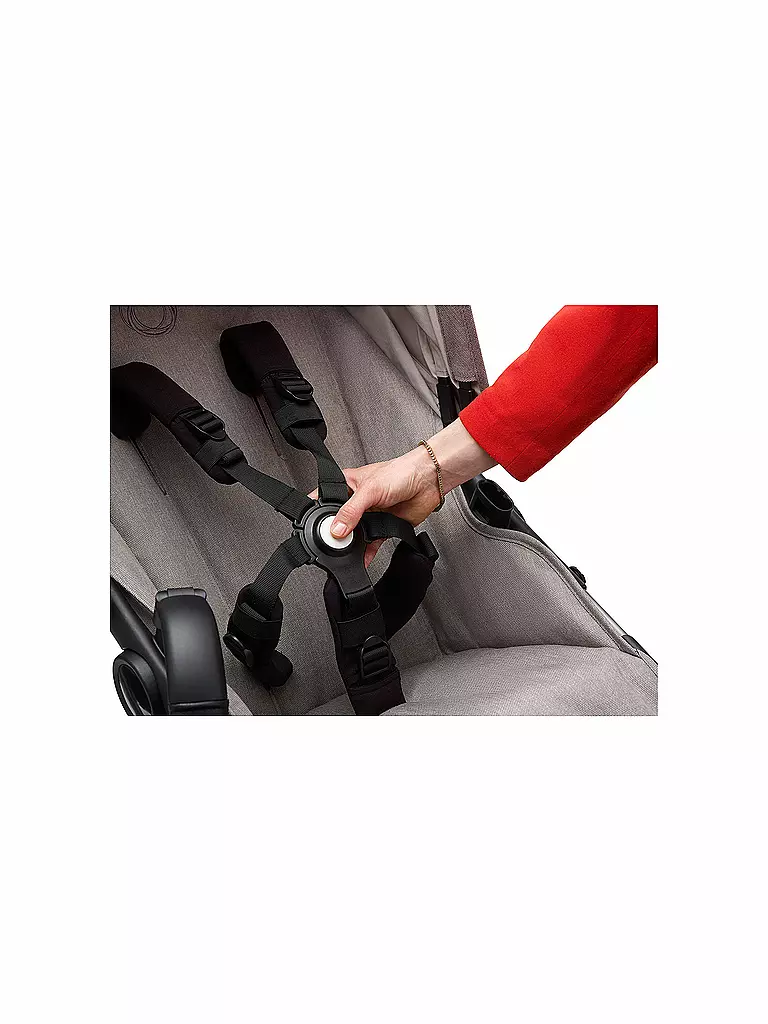 BUGABOO | Kombikinderwagen Fox3 Mineral Komplett Set Graphit / Hellgrau | grau