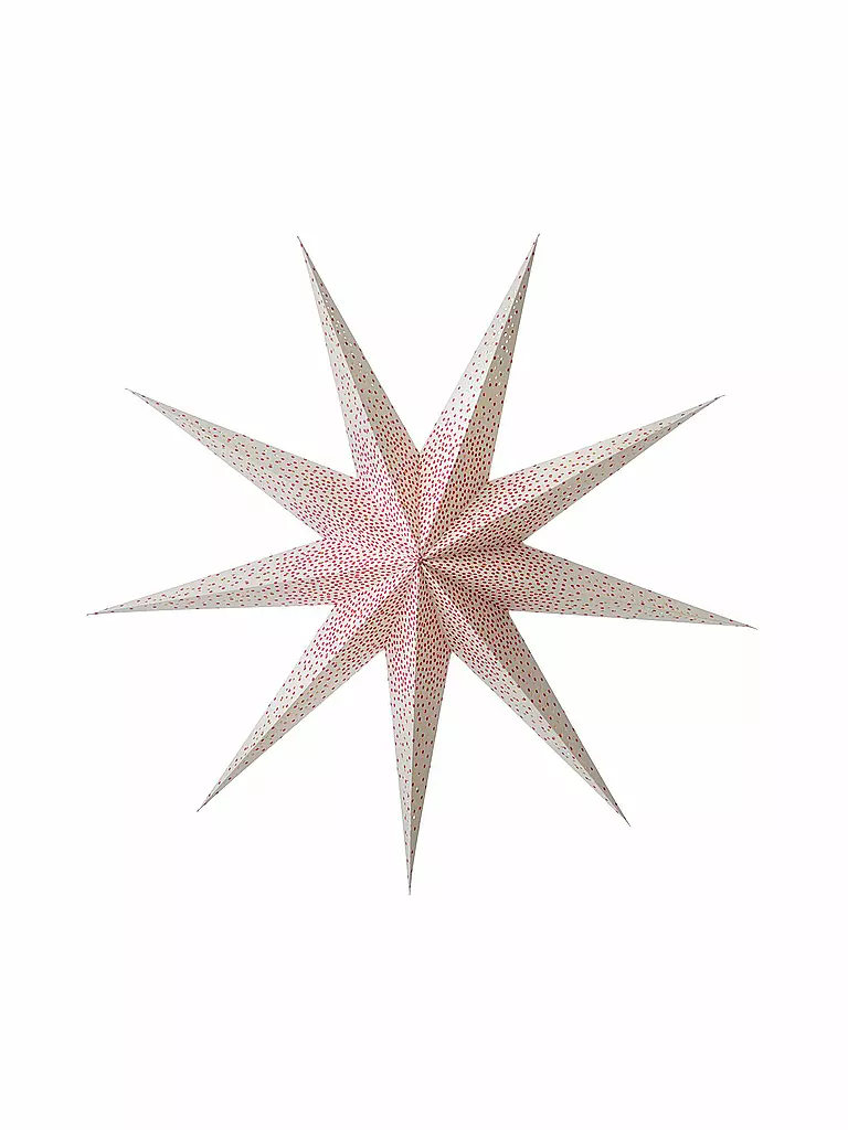 BUNGALOW | Deko-Papierstern  | rosa