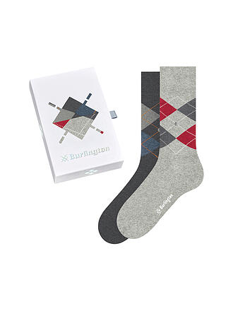 BURLINGTON | Herren Socken Geschenkbox 2-er Pkg.  40-46 sortiment