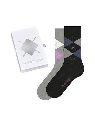 BURLINGTON | Damen Socken 2er Pkg. BASIC GIFT BOX 36-41 sortiment