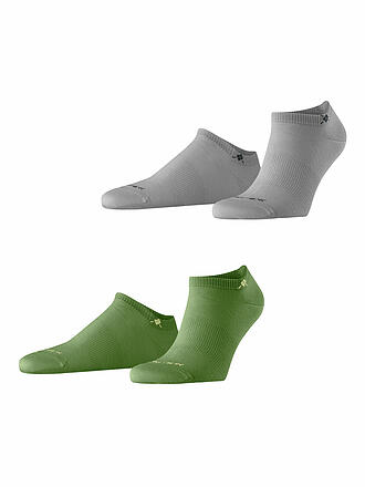 BURLINGTON | Herren Sneaker Socken EVERYDAY 2-er Pkg. 40-46 palm tree
