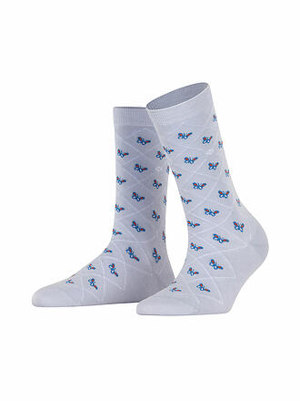BURLINGTON | Damen Socken BUTTERFLIES 36-41 cosmic sky