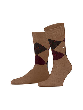 BURLINGTON | Herren Socken DUNDEE 40-46 peanut mel
