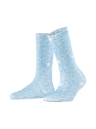 BURLINGTON | Damen Socken UNDERWATER 36-41 light blue