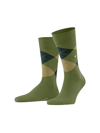 BURLINGTON | Herren Socken EDINBURGH 40-46 jade