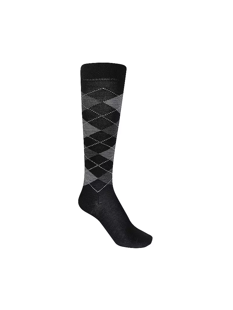 BURLINGTON | Damen Kniestrümpfe MARYLEBONE 36-40 black | schwarz
