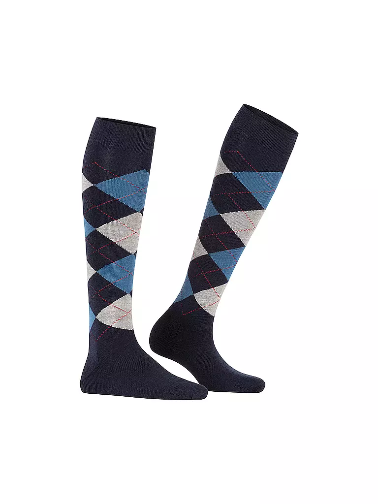 BURLINGTON | Damen Kniestrümpfe MARYLEBONE 36-40 d blau | blau