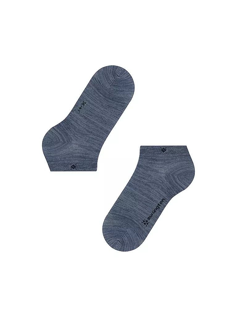 BURLINGTON | Damen Sneaker Socken 36-41 SOHO VIBES light jeans | grün
