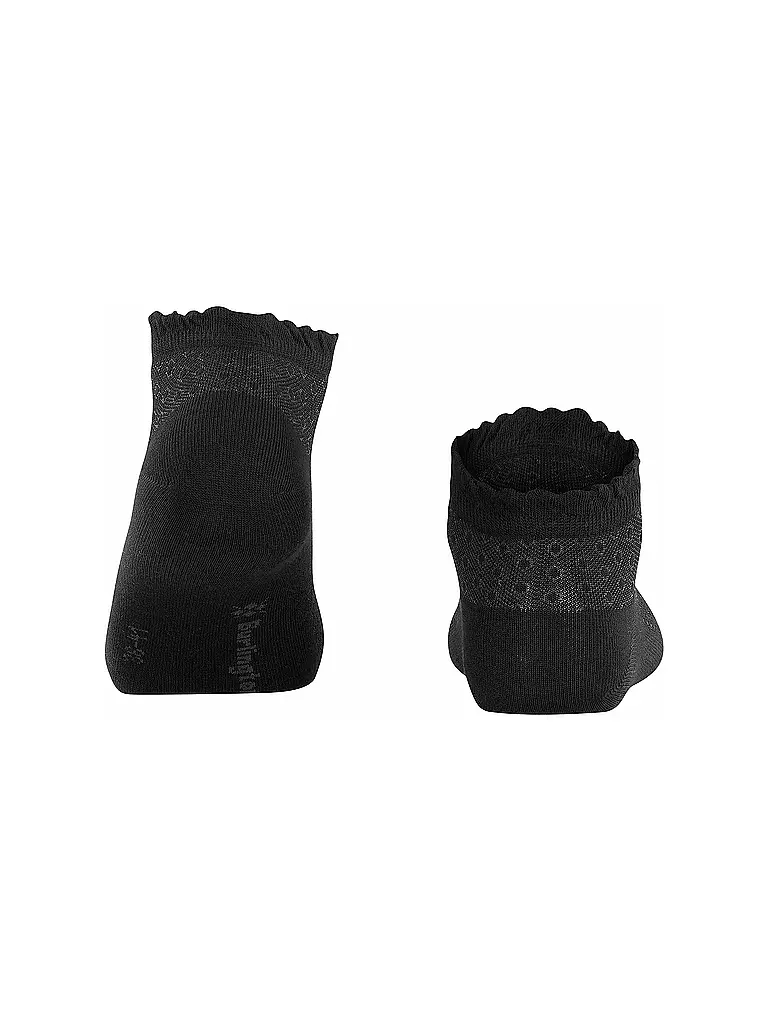 BURLINGTON | Damen Sneaker Socken MONTROSE 36-41 black | schwarz