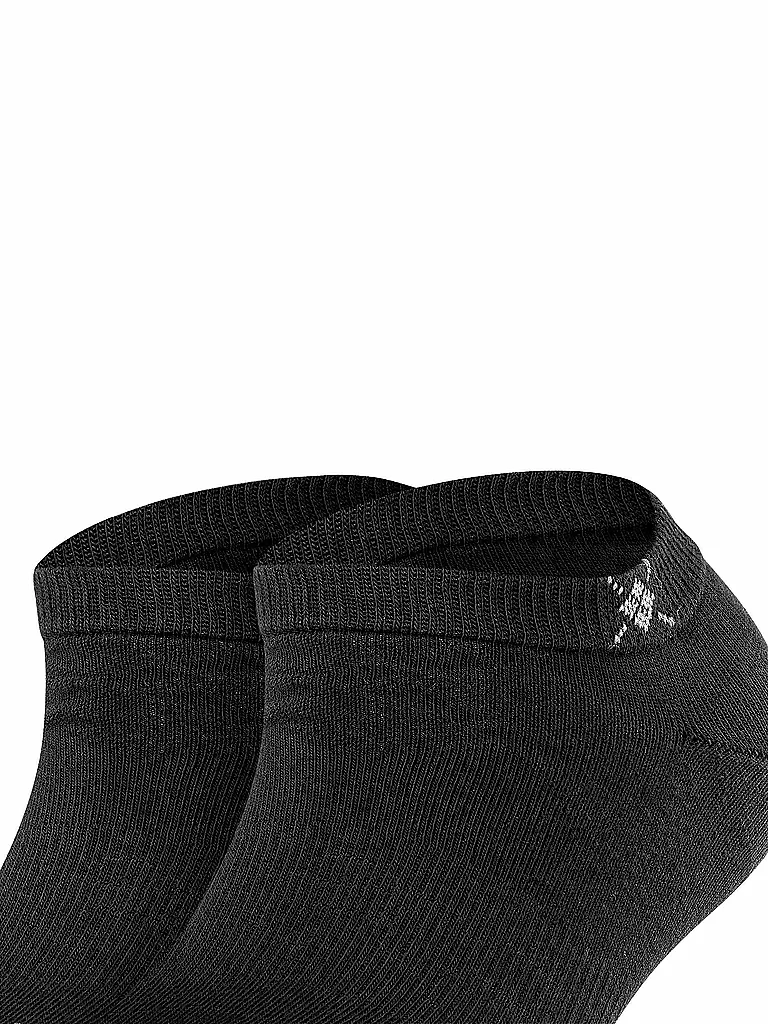 BURLINGTON | Damen Sneaker-Socken 2er Pkg. EVERYDAY 36-41 black | grün