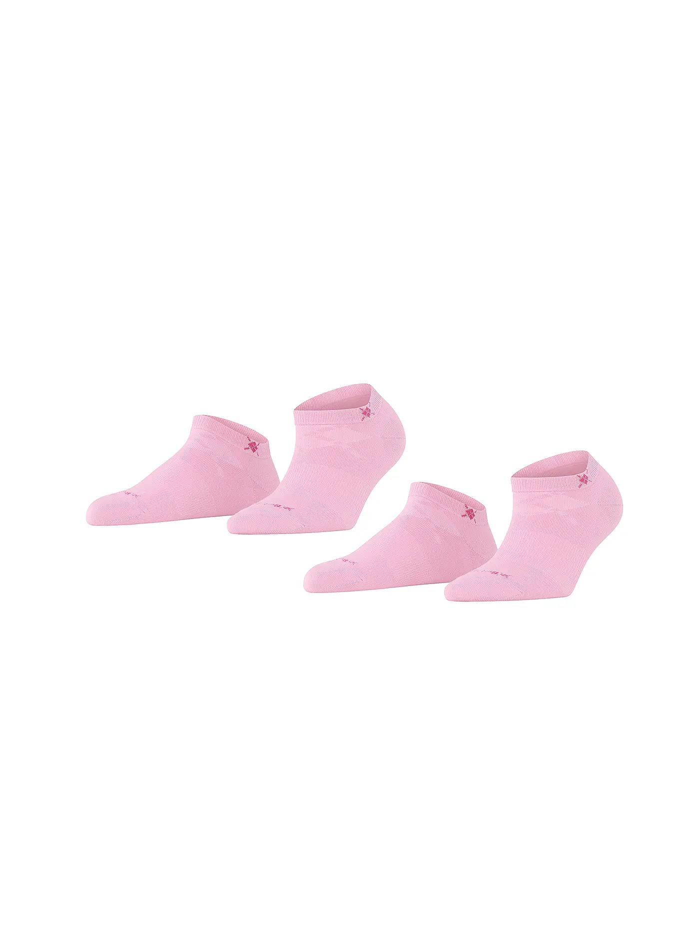BURLINGTON | Damen Sneaker-Socken 2er Pkg. EVERYDAY 36-41 sandstone | rosa