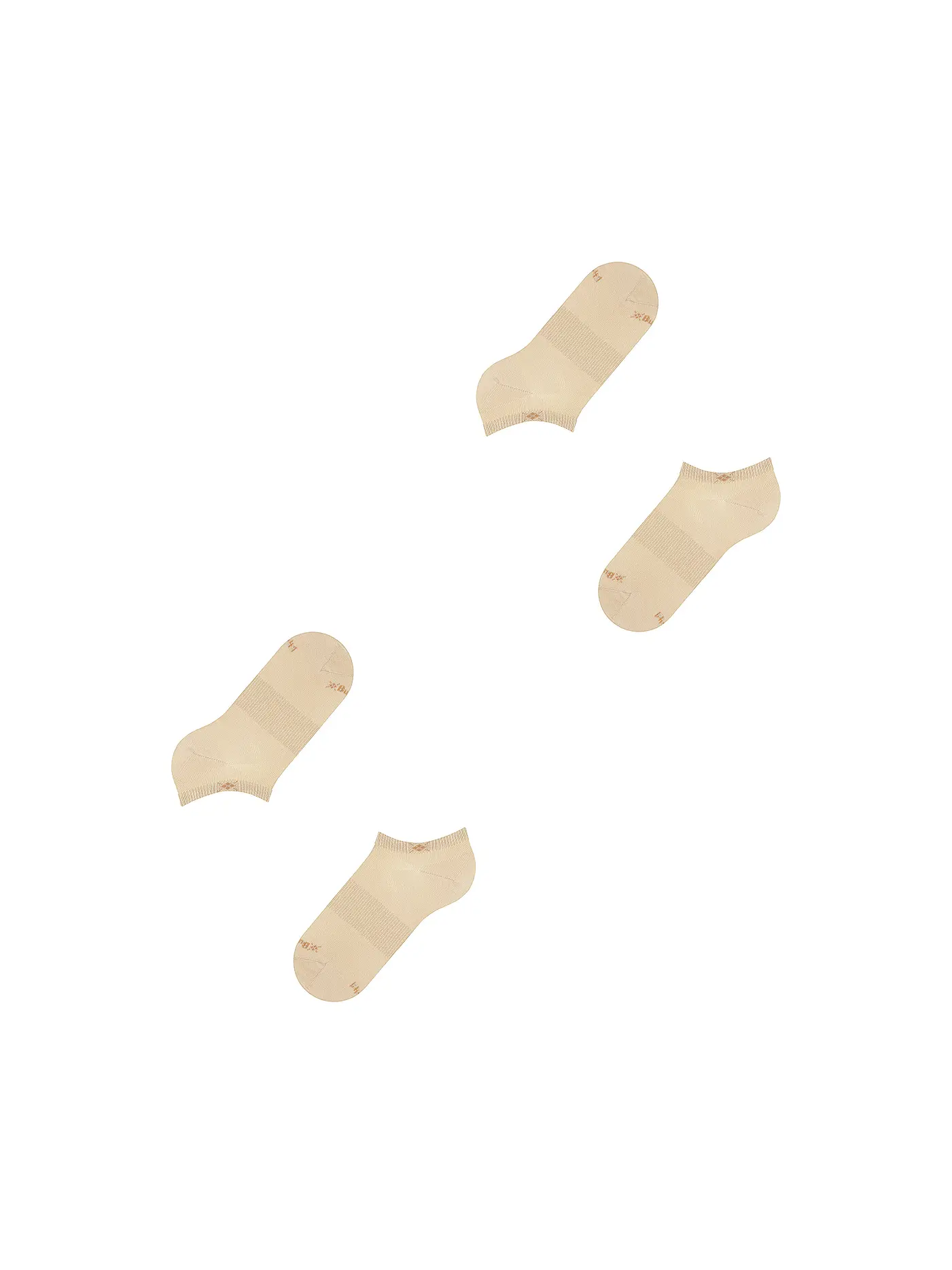 BURLINGTON | Damen Sneaker-Socken 2er Pkg. EVERYDAY 36-41 sandstone | beige