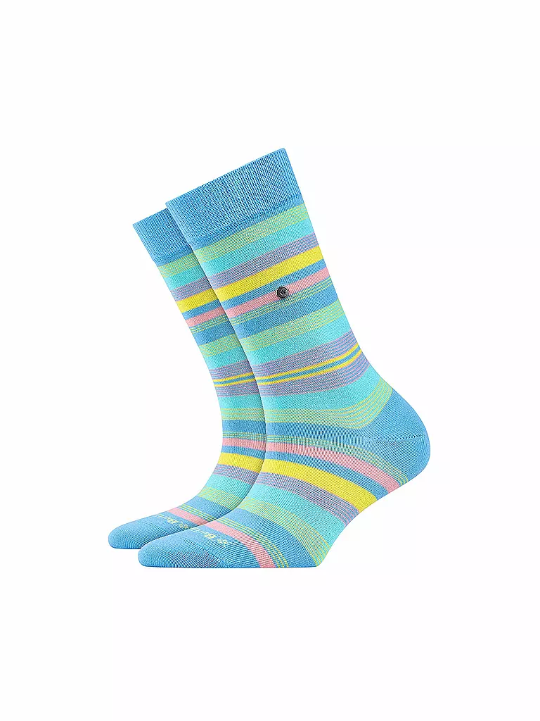 BURLINGTON | Damen Socken 36-41 "Stripe"  (Sky Blue) | blau